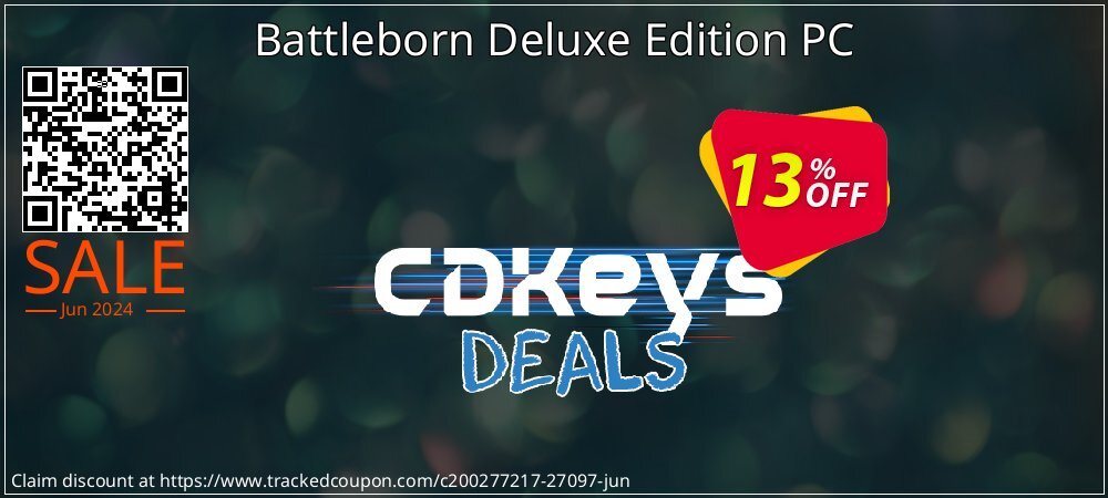 Battleborn Deluxe Edition PC coupon on Hug Holiday discount