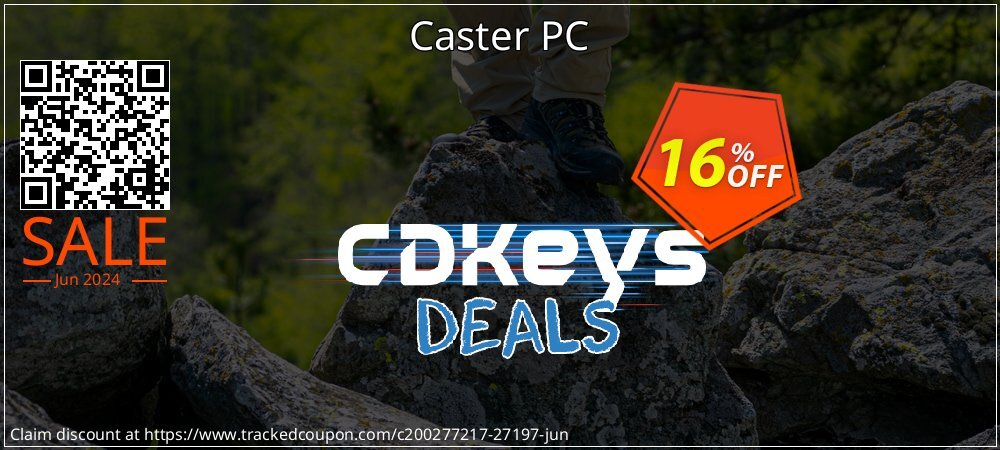 Caster PC coupon on Social Media Day offering discount