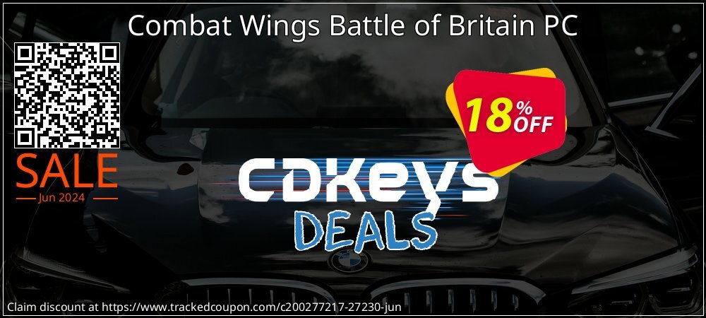 Combat Wings Battle of Britain PC coupon on American Independence Day offer