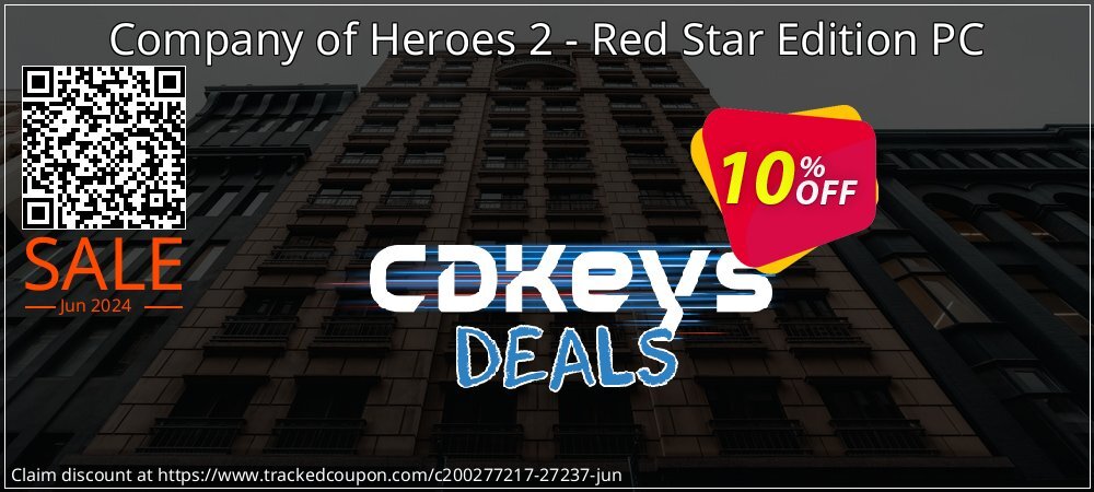 Company of Heroes 2 - Red Star Edition PC coupon on World Oceans Day promotions