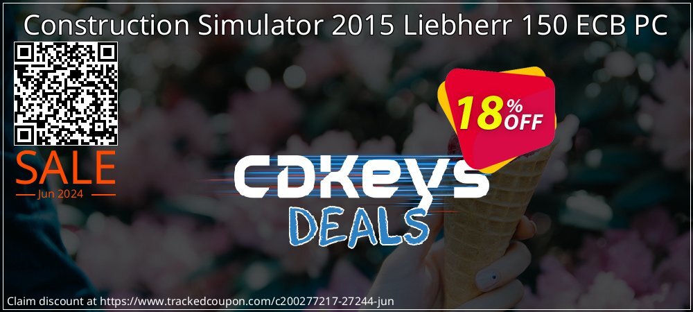 Construction Simulator 2015 Liebherr 150 ECB PC coupon on World Chocolate Day discounts