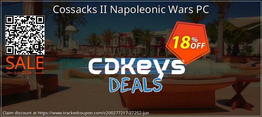 Cossacks II Napoleonic Wars PC coupon on World Day of Music offering sales