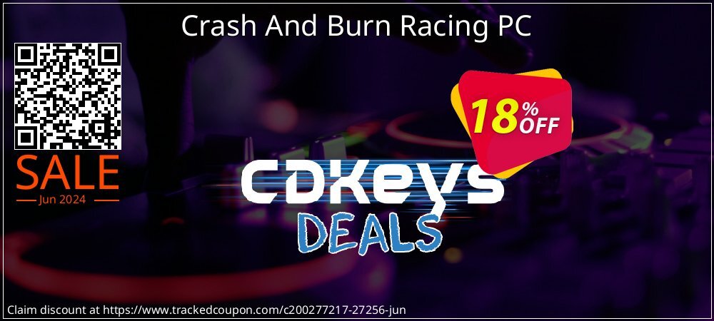 Crash And Burn Racing PC coupon on American Independence Day deals