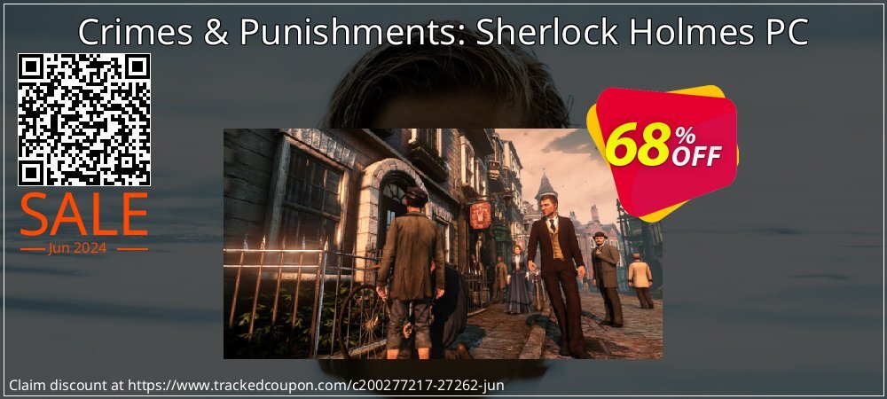 Crimes & Punishments: Sherlock Holmes PC coupon on Social Media Day super sale