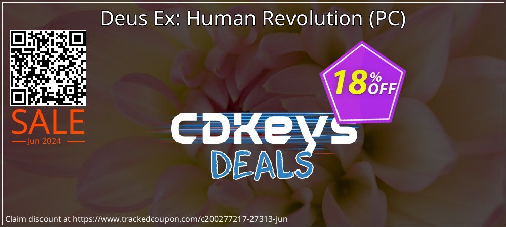Deus Ex: Human Revolution - PC  coupon on World Bicycle Day discount