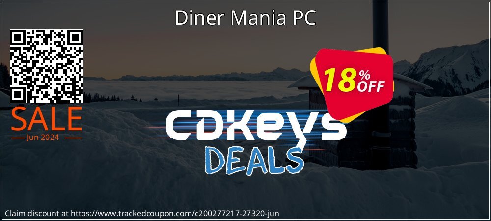 Diner Mania PC coupon on Summer deals