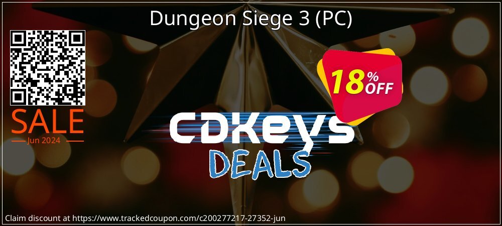 Dungeon Siege 3 - PC  coupon on World Bicycle Day super sale