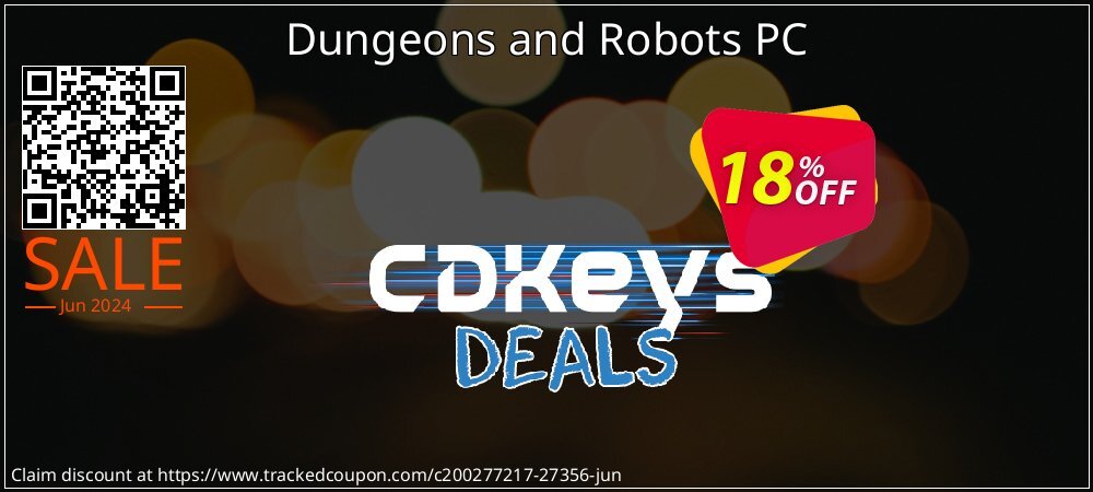 Dungeons and Robots PC coupon on World Day of Music deals