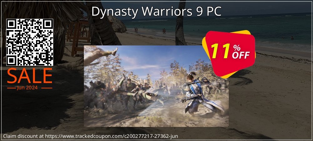 Dynasty Warriors 9 PC coupon on World Bicycle Day discounts