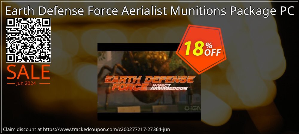 Earth Defense Force Aerialist Munitions Package PC coupon on Egg Day sales