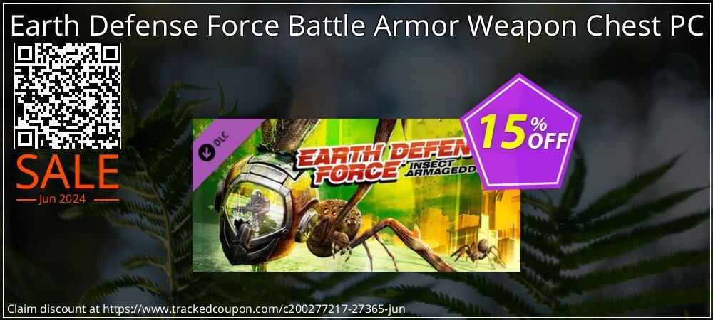 Earth Defense Force Battle Armor Weapon Chest PC coupon on World Bicycle Day deals