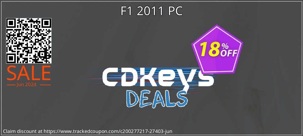 F1 2011 PC coupon on Egg Day discount