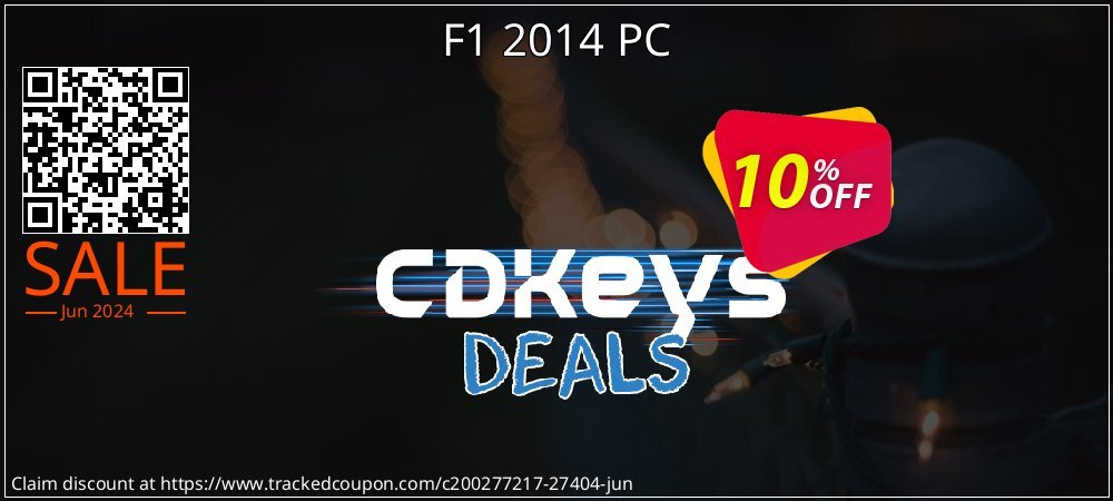 F1 2014 PC coupon on World Bicycle Day offering discount
