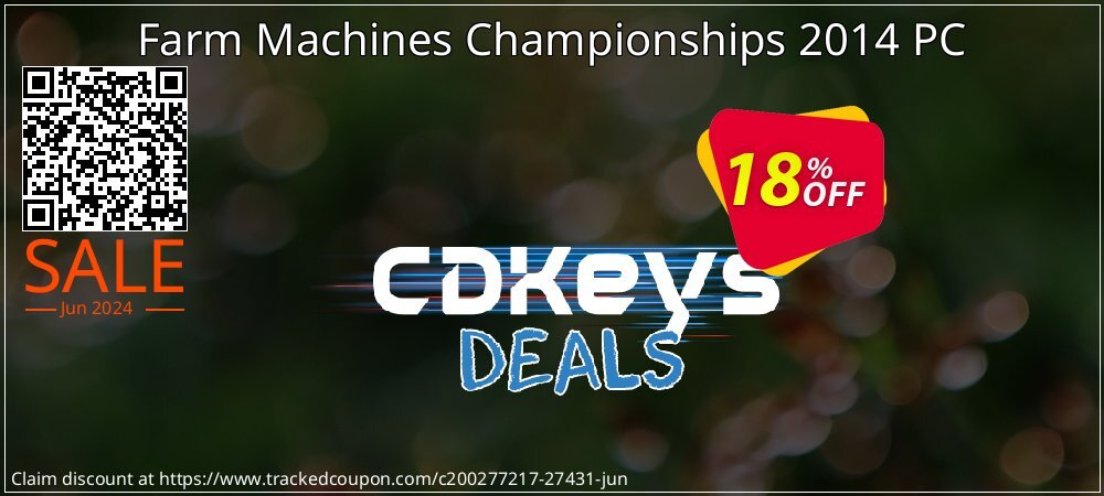 Farm Machines Championships 2014 PC coupon on Social Media Day offering discount