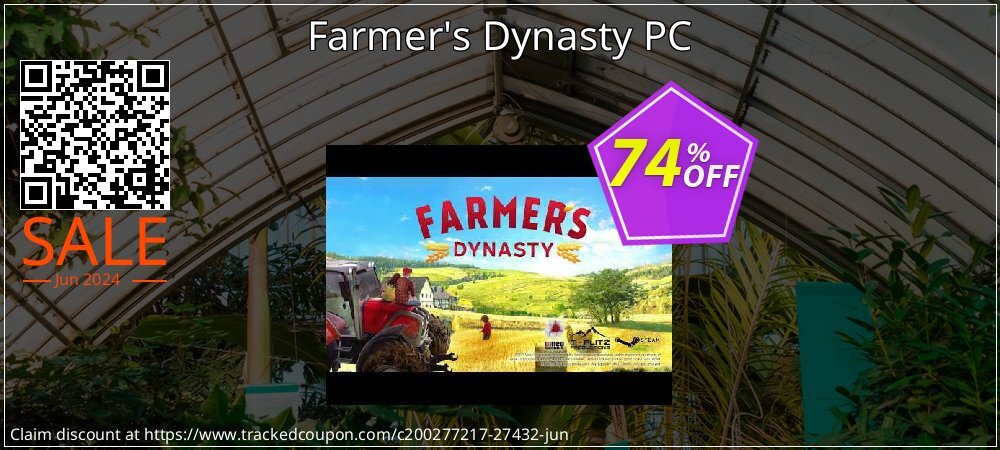 Farmer's Dynasty PC coupon on World Oceans Day offering sales