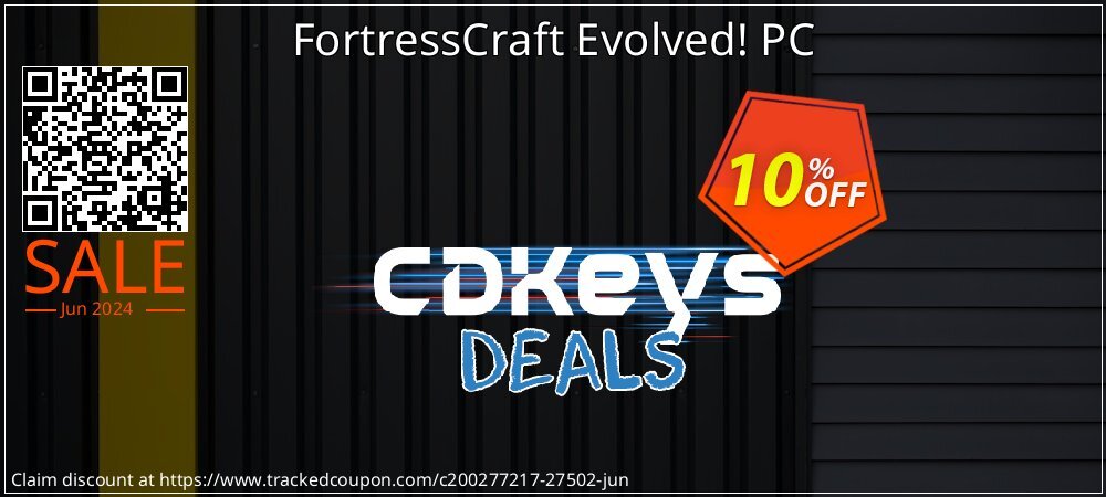 FortressCraft Evolved! PC coupon on National Bikini Day offering discount