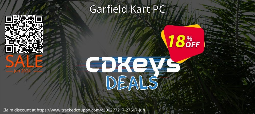 Garfield Kart PC coupon on Egg Day promotions