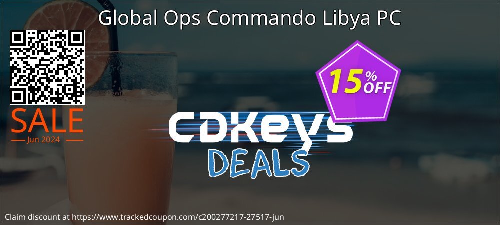 Global Ops Commando Libya PC coupon on National Cheese Day sales