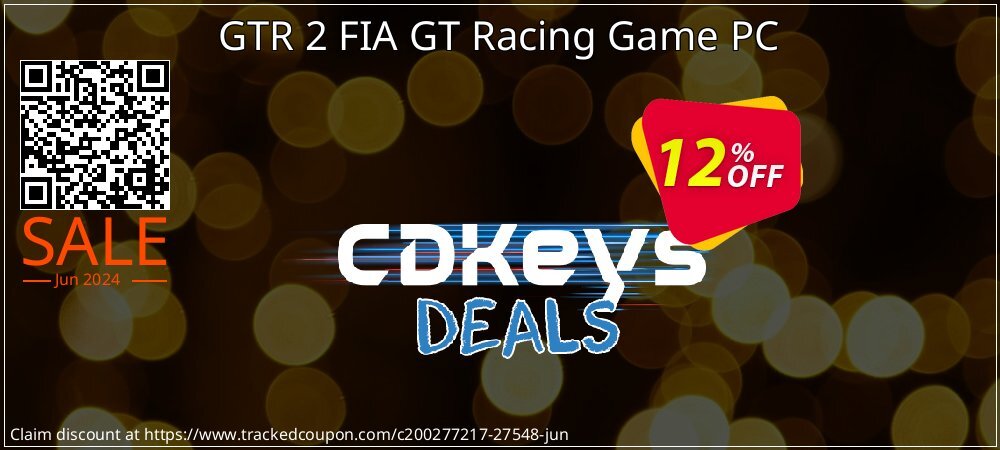 GTR 2 FIA GT Racing Game PC coupon on World Population Day offering sales