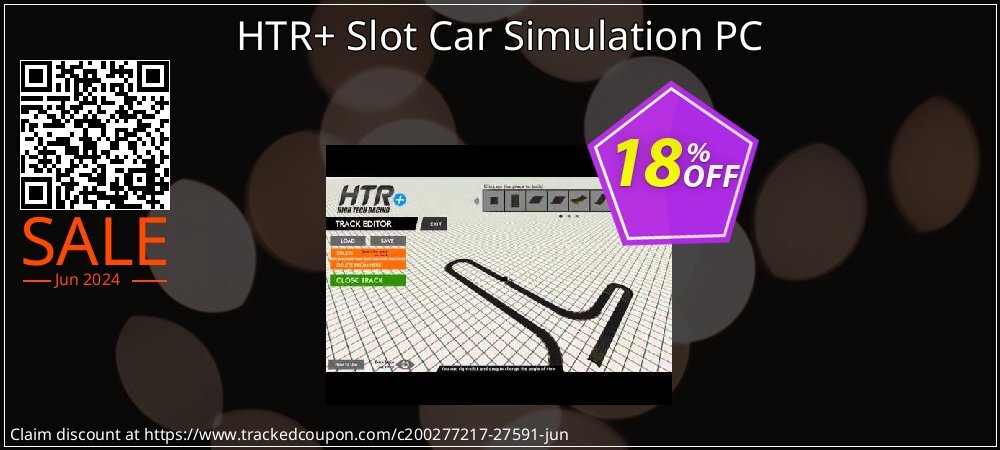 HTR+ Slot Car Simulation PC coupon on Hug Holiday offer