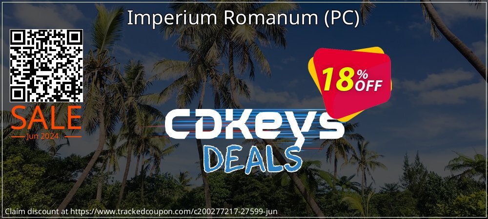 Imperium Romanum - PC  coupon on World Bicycle Day deals