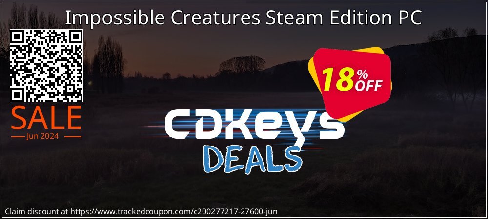 Impossible Creatures Steam Edition PC coupon on Social Media Day offer