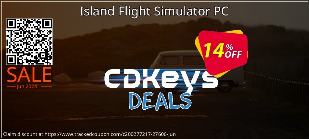 Island Flight Simulator PC coupon on Summer promotions