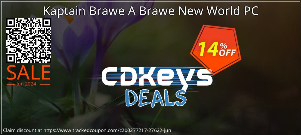 Kaptain Brawe A Brawe New World PC coupon on National French Fry Day discounts