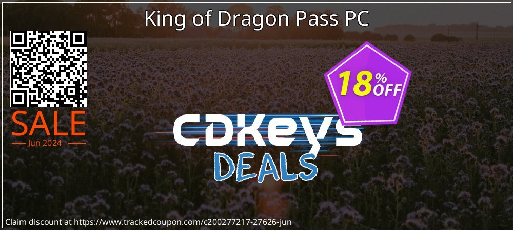 King of Dragon Pass PC coupon on World Population Day offer