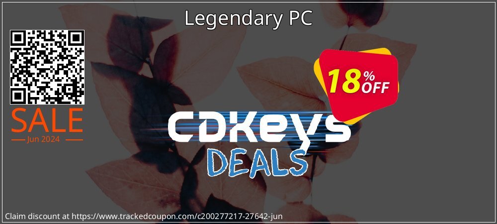 Legendary PC coupon on Emoji Day sales
