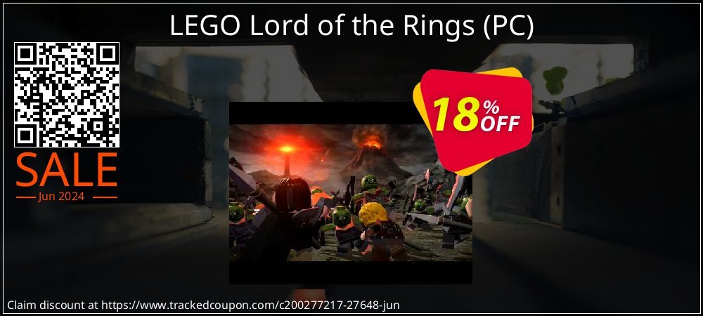 LEGO Lord of the Rings - PC  coupon on World Bicycle Day offering sales