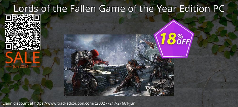 Lords of the Fallen Game of the Year Edition PC coupon on National French Fry Day deals