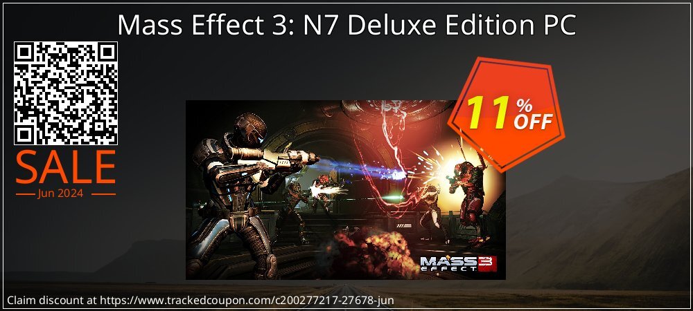 Mass Effect 3: N7 Deluxe Edition PC coupon on World Population Day sales