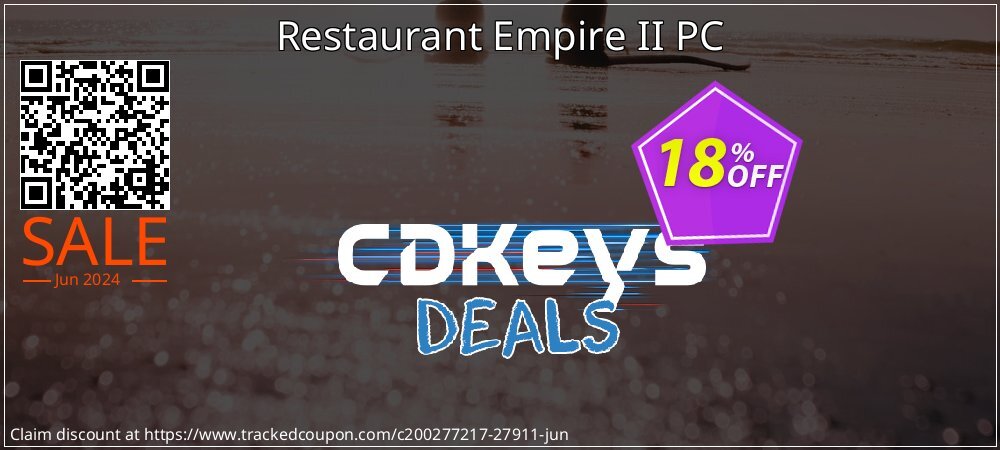 Restaurant Empire II PC coupon on World Bicycle Day discounts