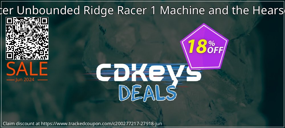 Ridge Racer Unbounded Ridge Racer 1 Machine and the Hearse Pack PC coupon on Summer offering sales