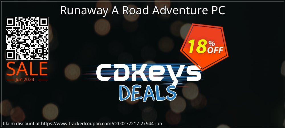 Runaway A Road Adventure PC coupon on Summer offering discount
