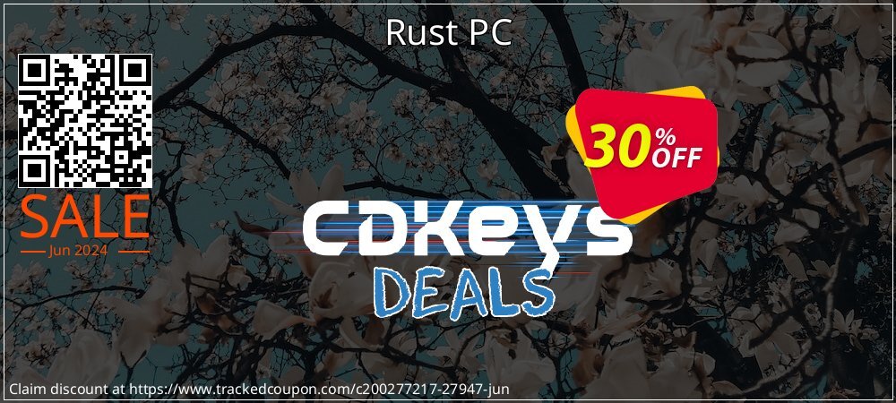 Rust PC coupon on World Bicycle Day discounts