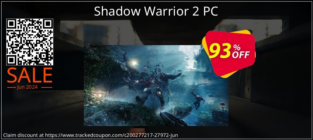 Shadow Warrior 2 PC coupon on National Cheese Day offering sales
