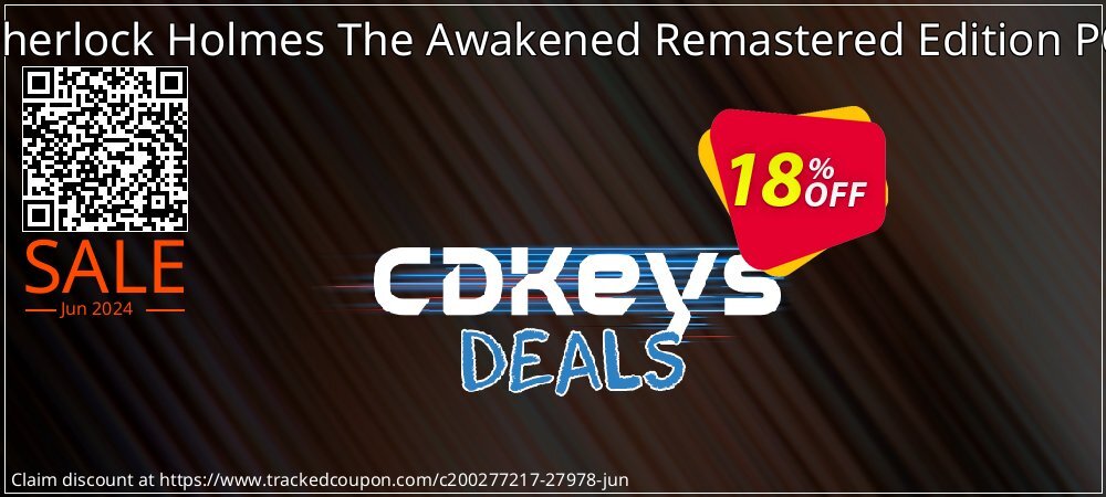 Sherlock Holmes The Awakened Remastered Edition PC coupon on World Oceans Day offer