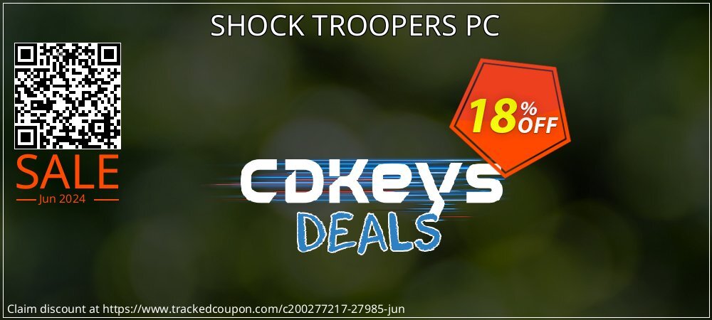 SHOCK TROOPERS PC coupon on National Cheese Day sales