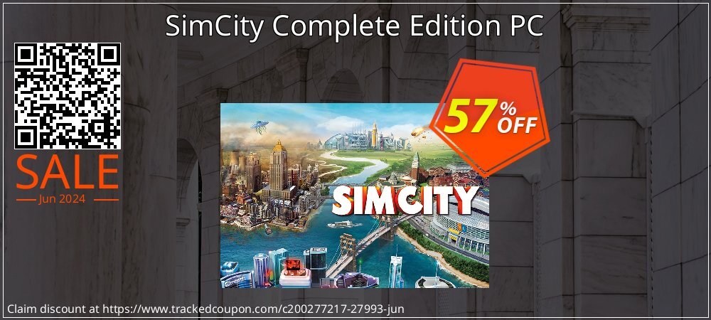 SimCity Complete Edition PC coupon on World Day of Music promotions