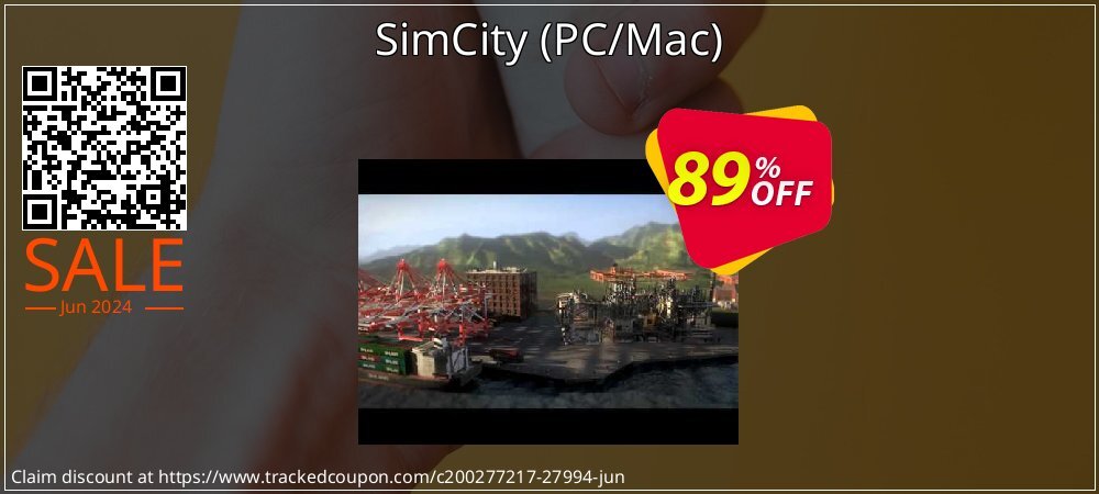 SimCity - PC/Mac  coupon on Hug Holiday sales