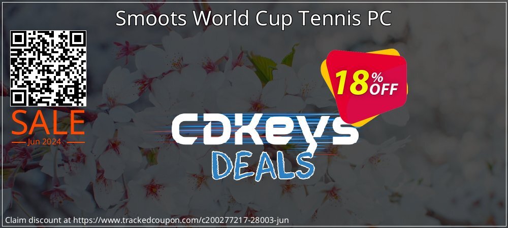 Smoots World Cup Tennis PC coupon on Social Media Day sales