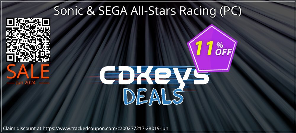 Sonic & SEGA All-Stars Racing - PC  coupon on World Day of Music discounts