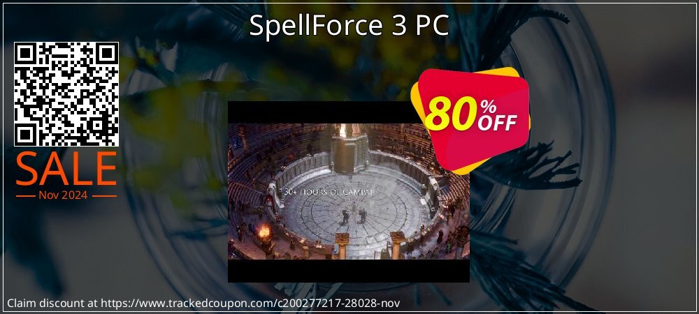 SpellForce 3 PC coupon on Thanksgiving discount