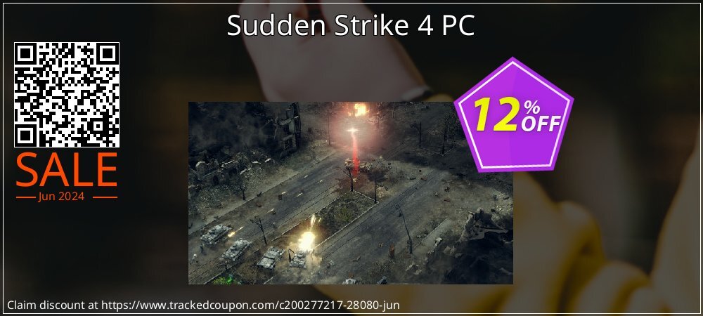 Sudden Strike 4 PC coupon on World Bicycle Day offering sales