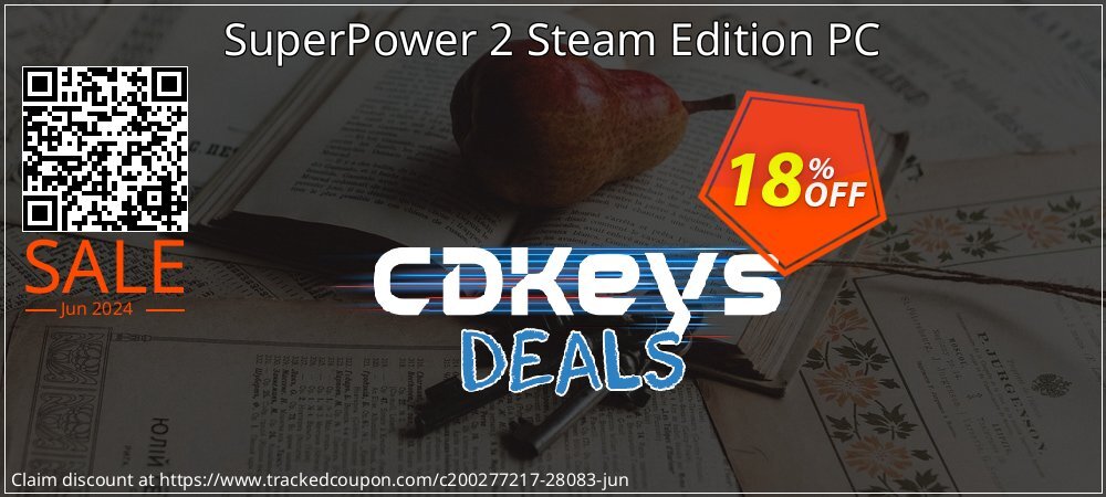 SuperPower 2 Steam Edition PC coupon on 	National Kissing Day promotions