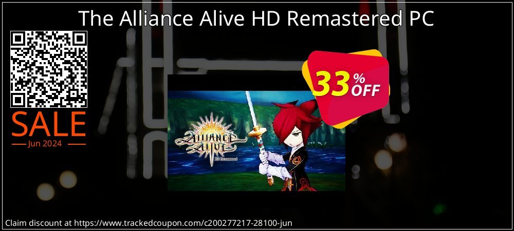 The Alliance Alive HD Remastered PC coupon on National Bikini Day promotions
