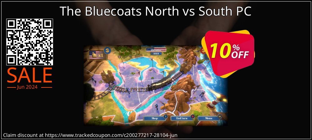 The Bluecoats North vs South PC coupon on World UFO Day discount