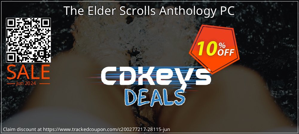 The Elder Scrolls Anthology PC coupon on National Cheese Day offering discount